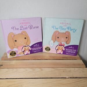 Set of 2 BOOKS: Hallmark- Abigail And The Tea Party & Abigail And The Lost Purse